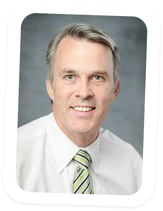 Dr. Gary F. Rogers, paediatric craniofacial surgeon and inventor of the Perfect Noggin